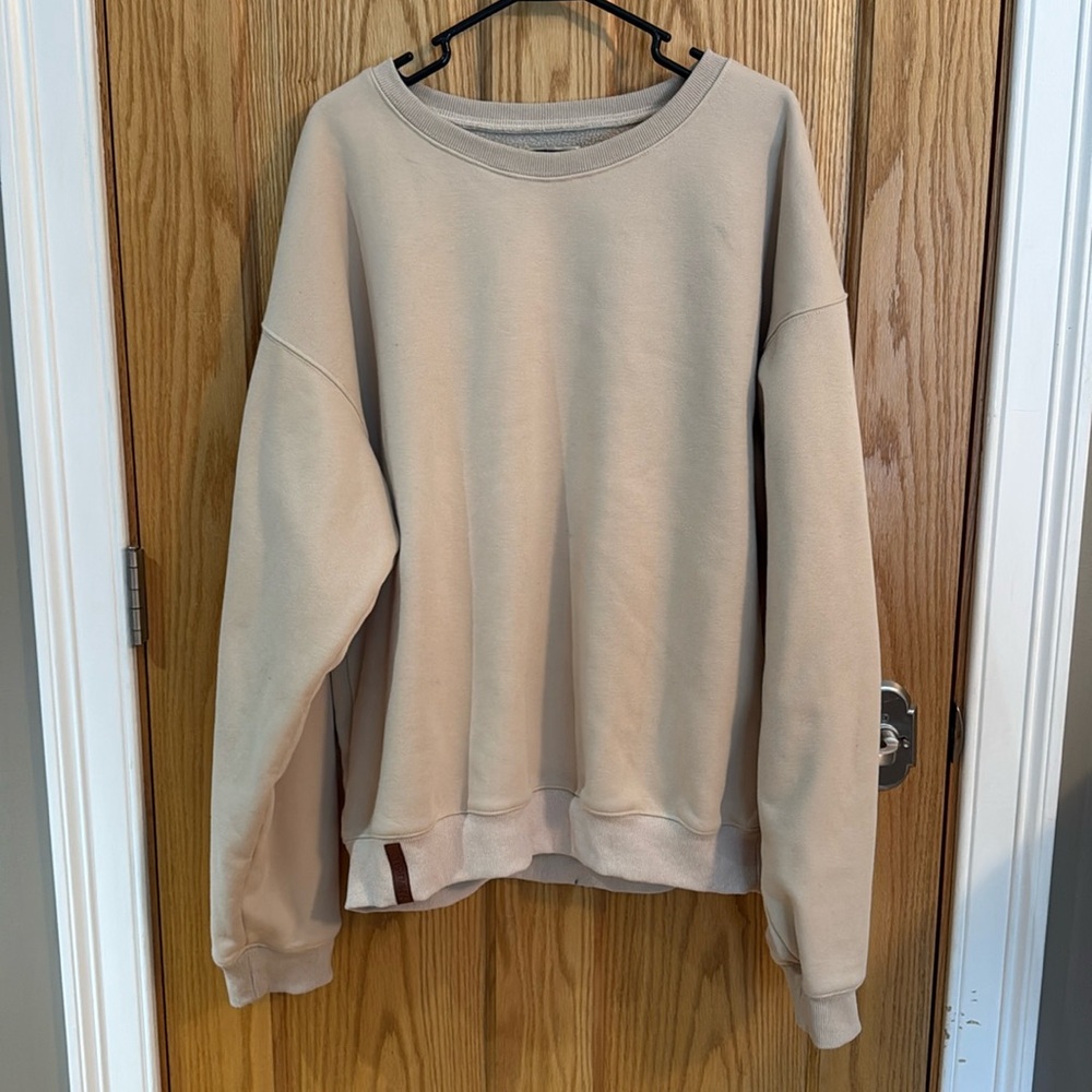 Cream Sweat Set